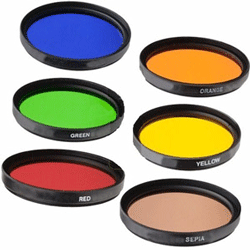 filtros de color para camaras digitales